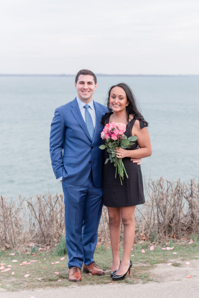 cliff walk proposal at 40 steps