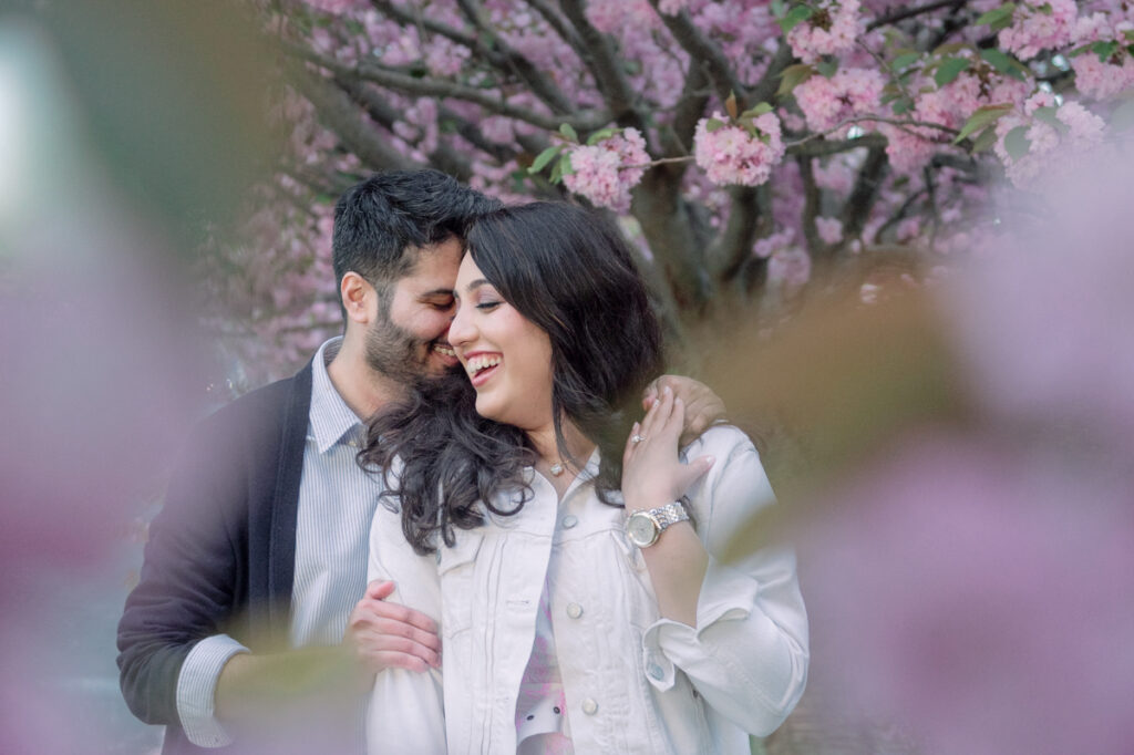 king's park springtime proposal