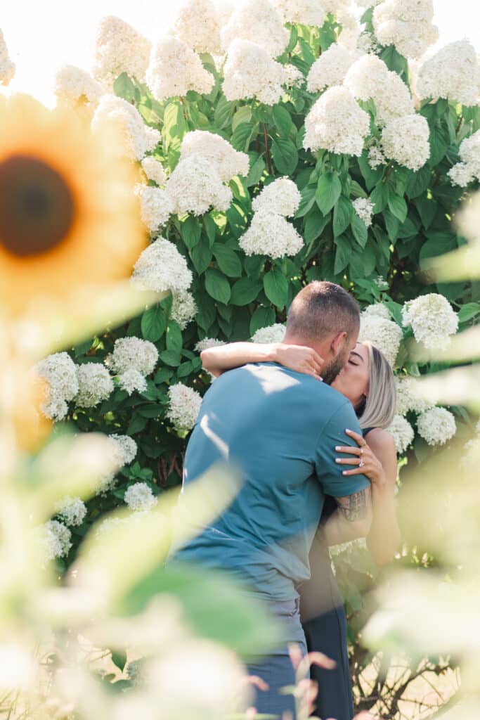 engagement at sweet berry farm