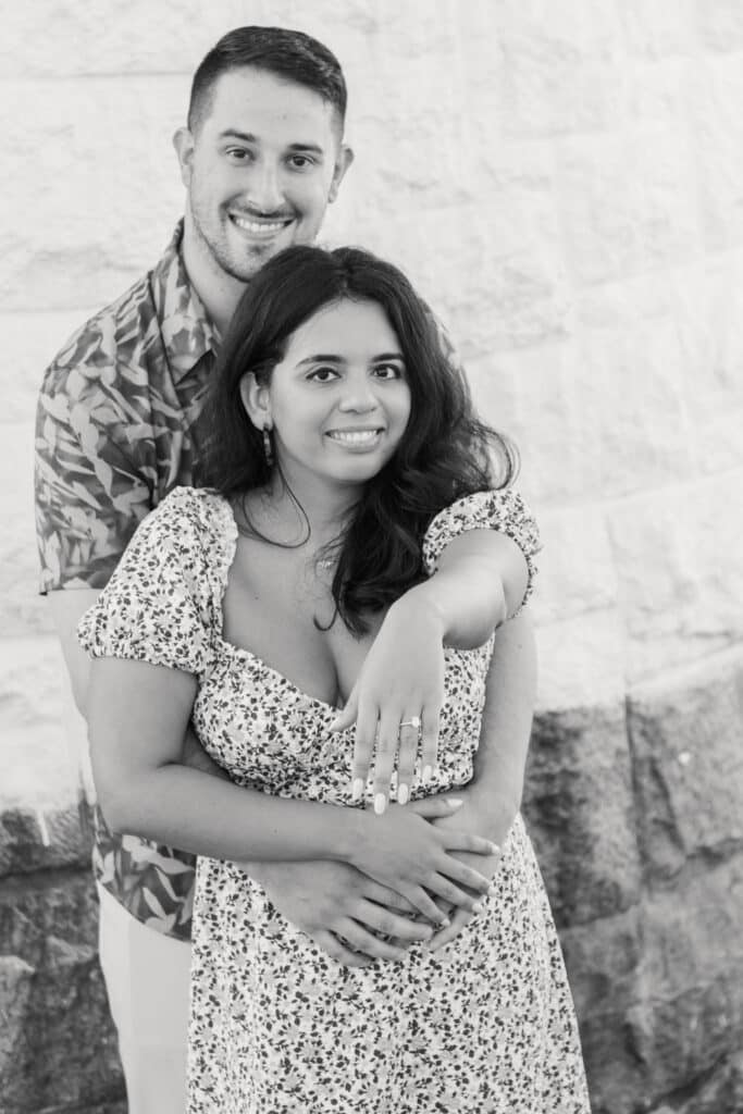 proposal at castle hill