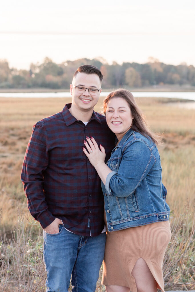 surprise engagement at colt state park