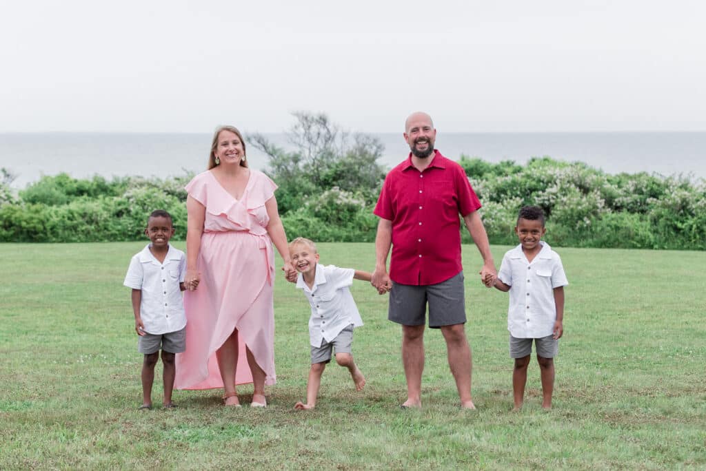 family portraits in lc with boys