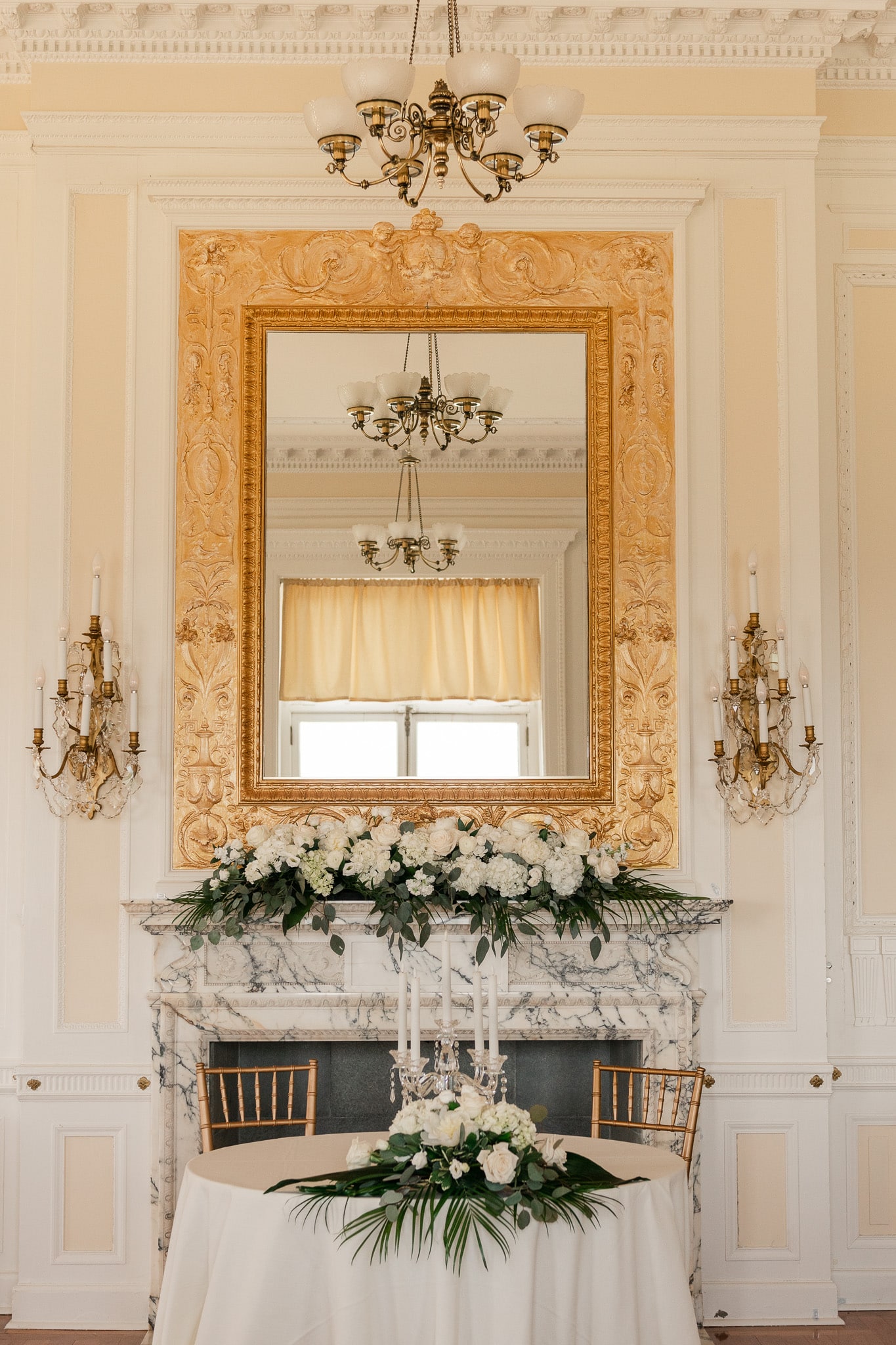 dining room aldrich mansion