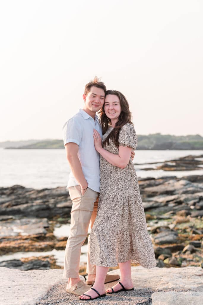 newport engagement photos