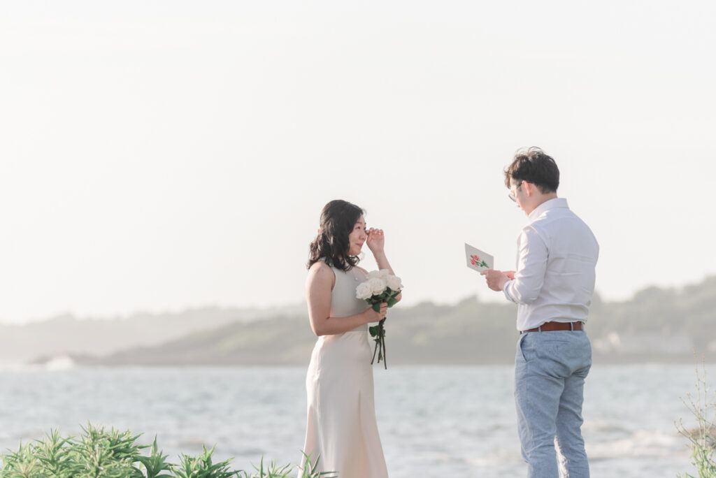 surprise proposal at brenton point