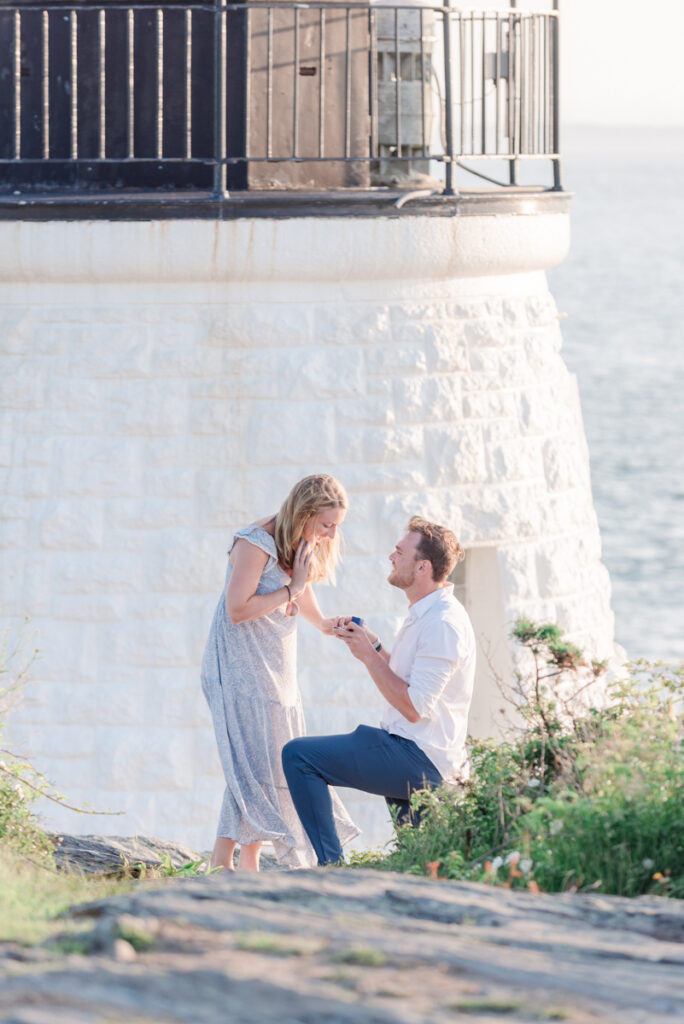 proposal at castle hill