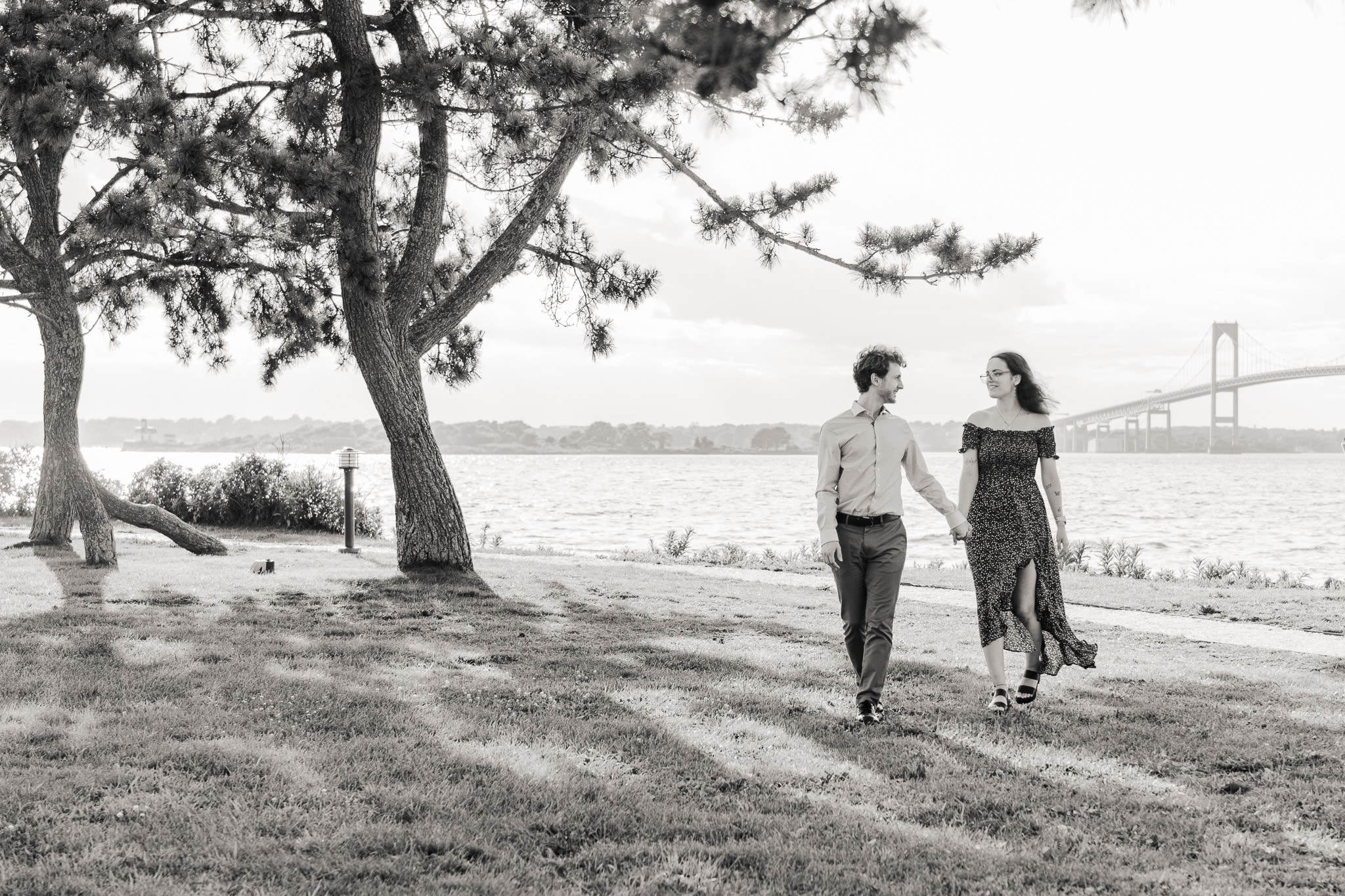 engagement photos goat island lighthouse