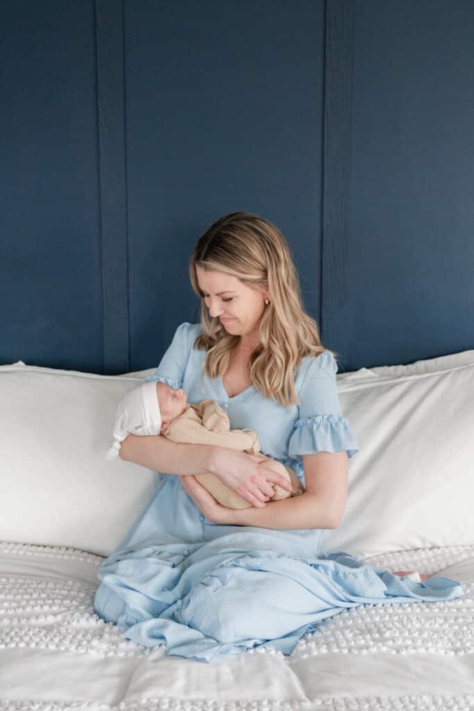 in home newborn photos