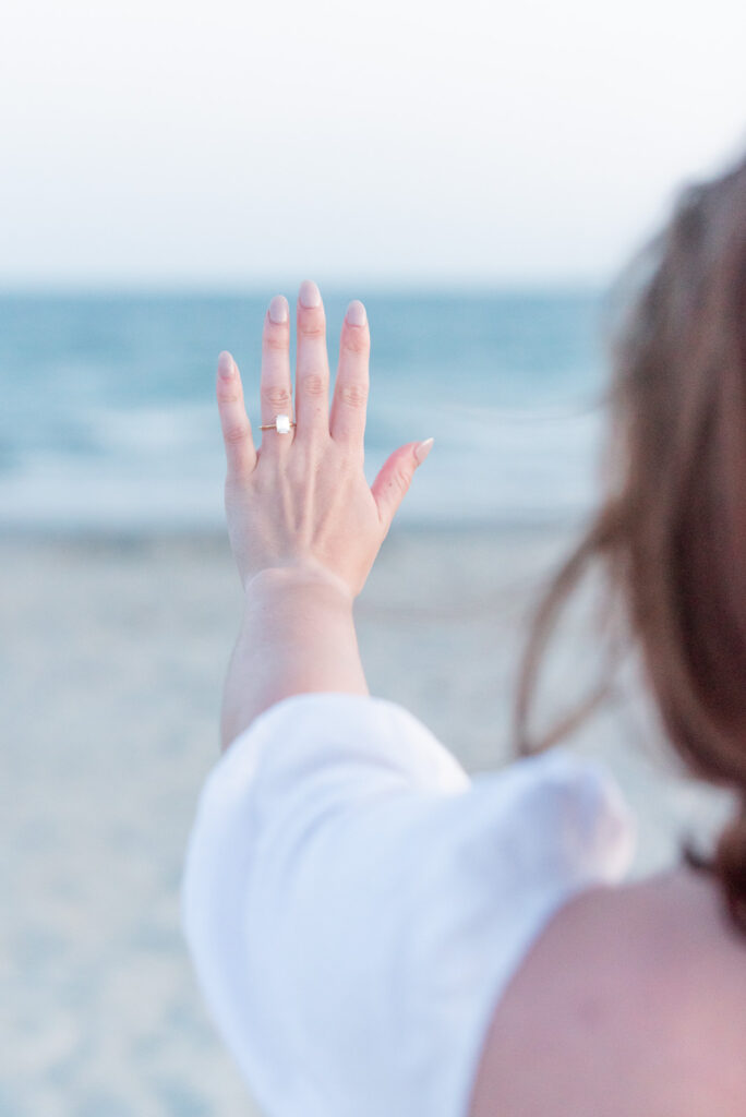 newport engagement session