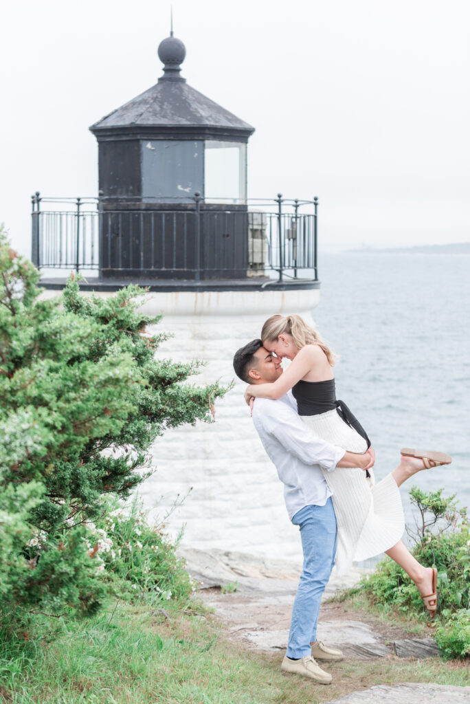 engagement photos at castle hill