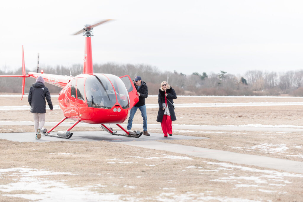 newport helicopter tour proposal