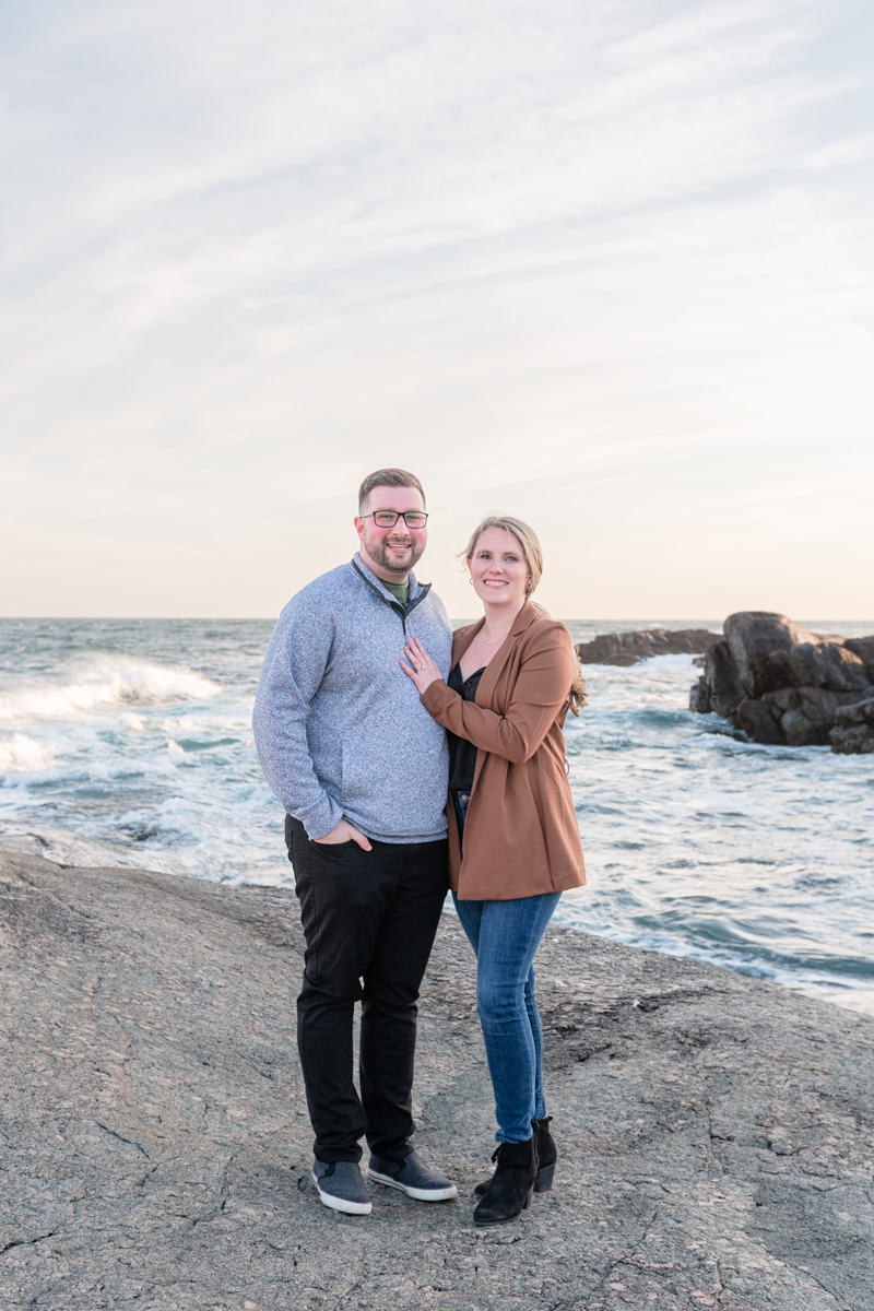 cliff walk proposal at ledge road