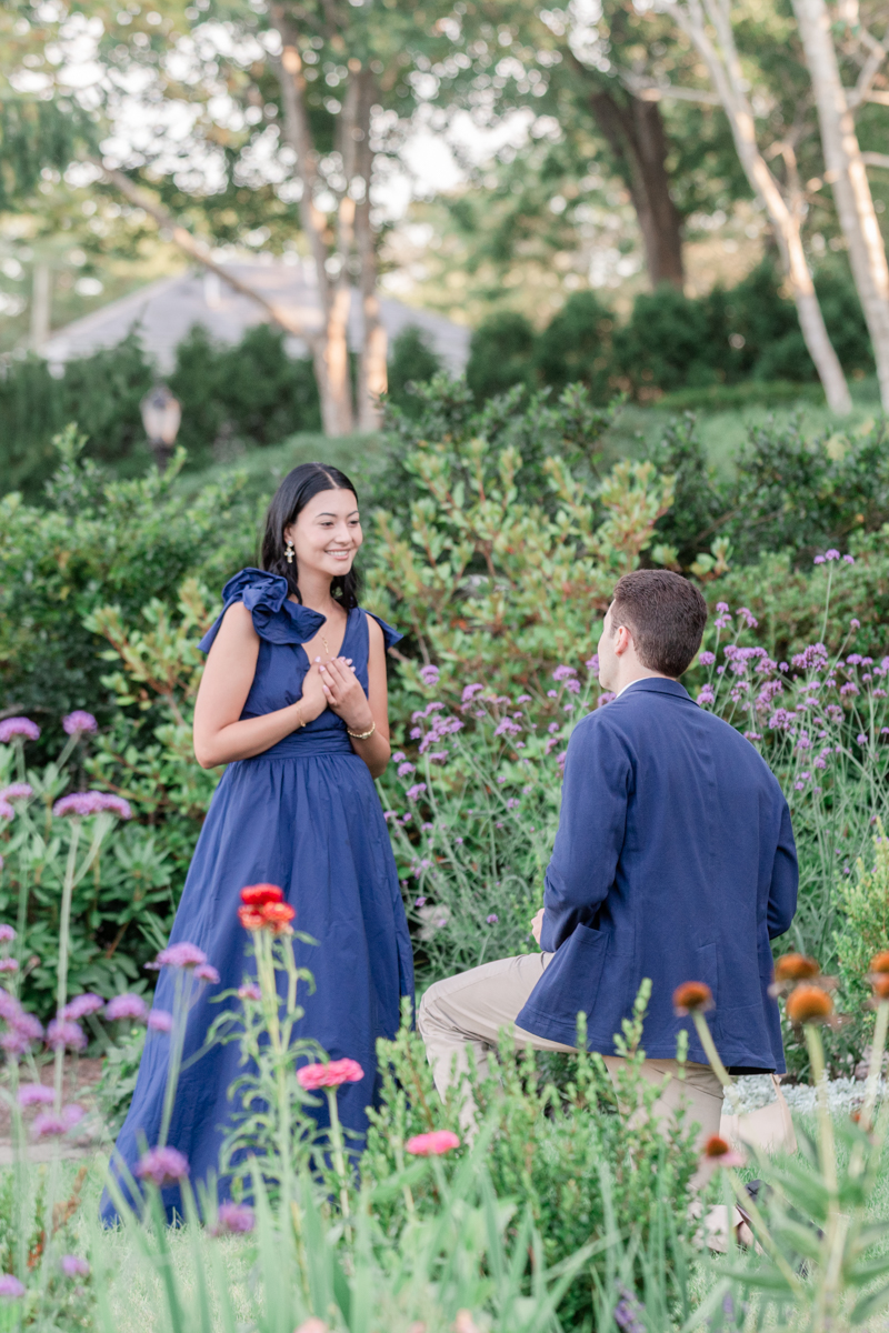 newport ri proposal photographer at the chalner