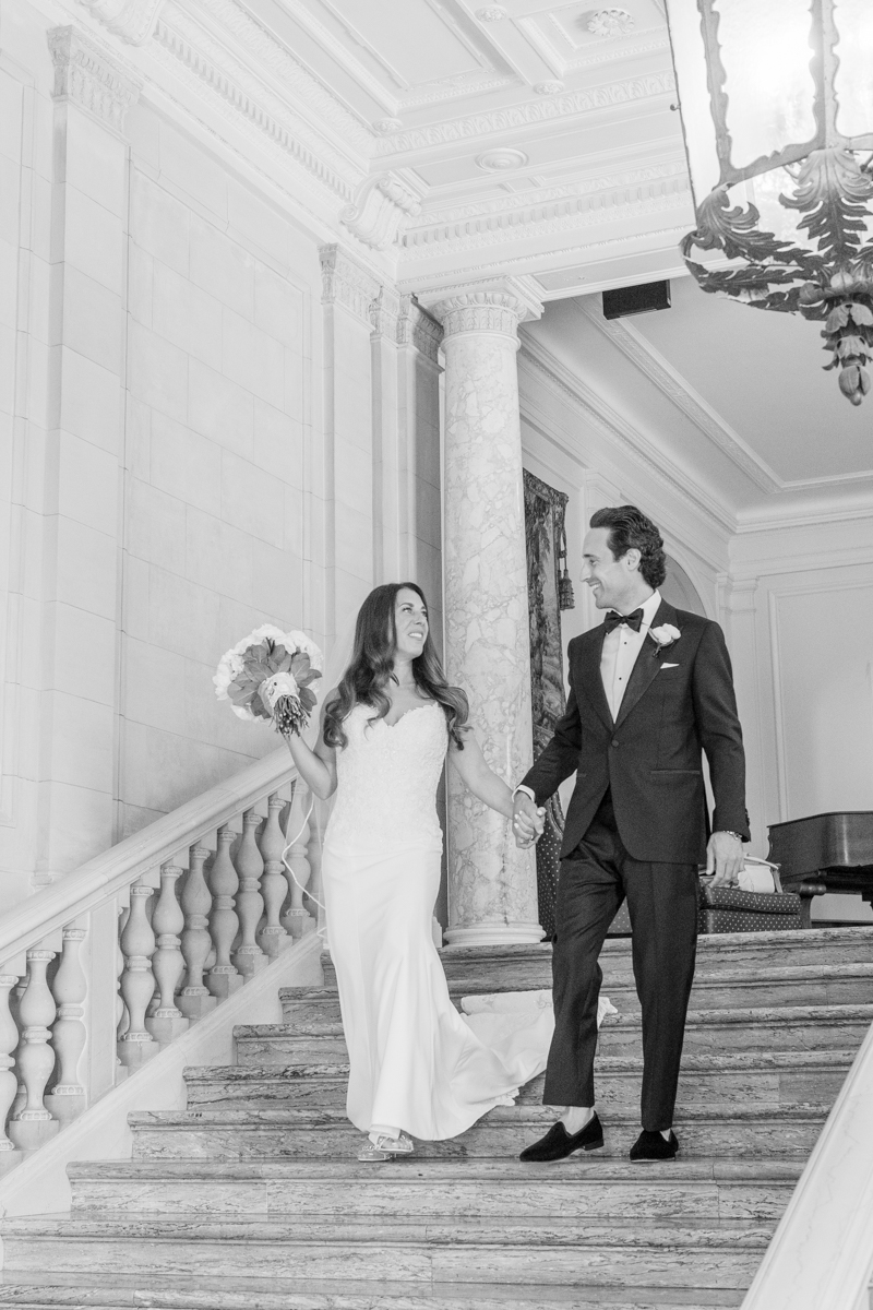 newport mansion wedding photographer