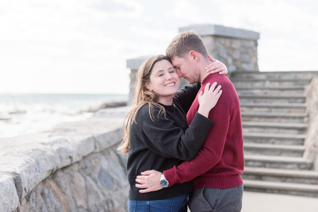 cliff walk ledge road engagement